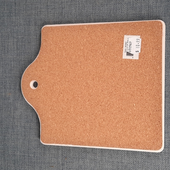 Ceramic Trivet Kitchen Dish Towel Set Farm To Fork Cows Ice Cream Happy - Picture 3 of 8